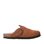 Zuecos Genuins Riva Velour Mandorla - ECRU