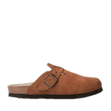 Zuecos Genuins Riva Velour Mandorla - ECRU