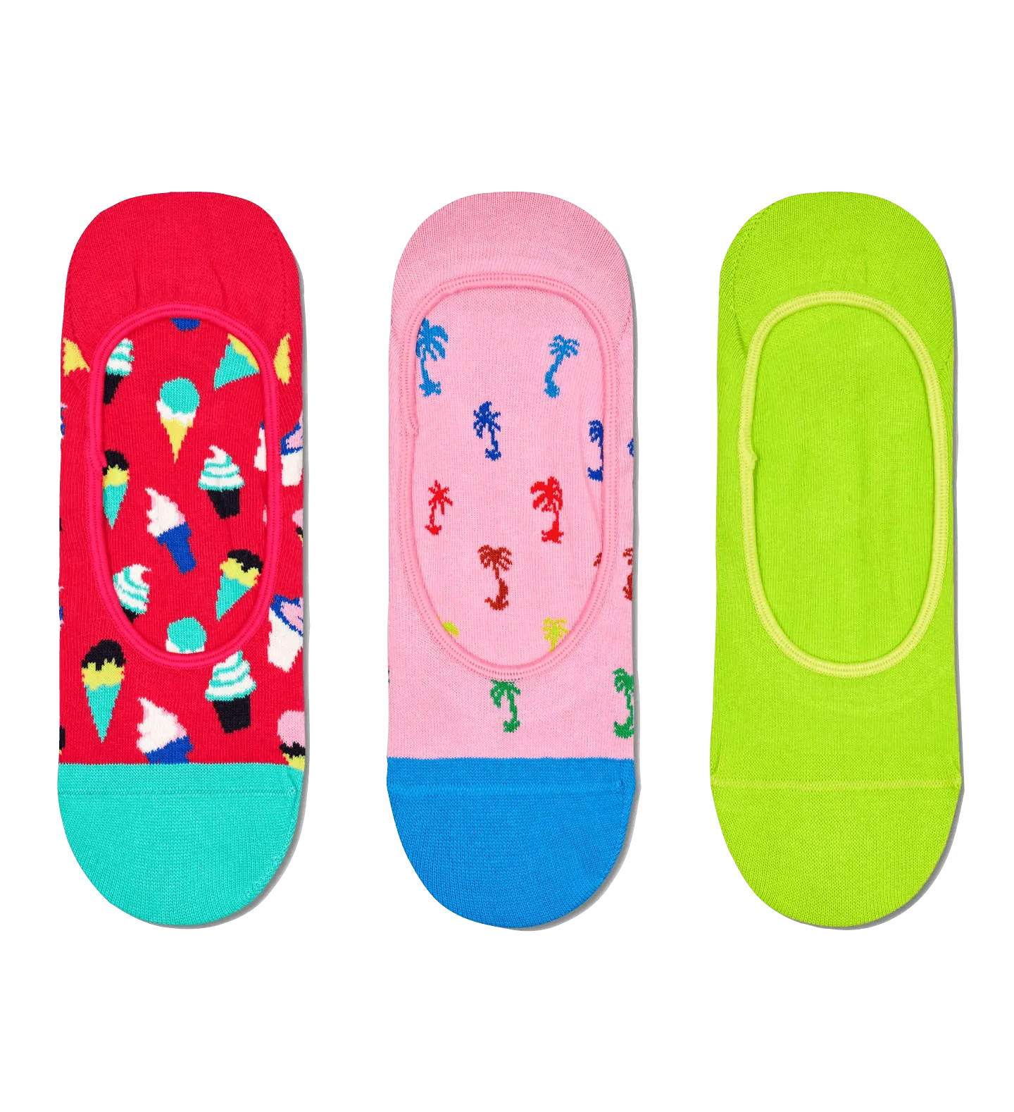 3-Pack Ice Cream Liner Sock - ECRU