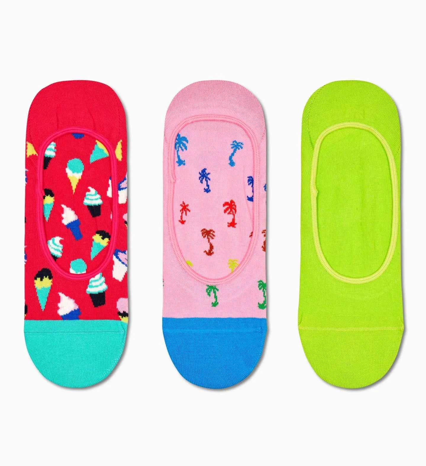 3-Pack Ice Cream Liner Sock - ECRU