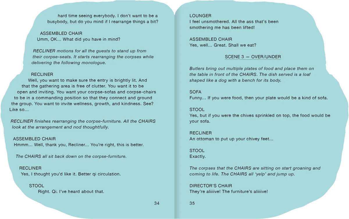 A thing on a table on a house - ECRU