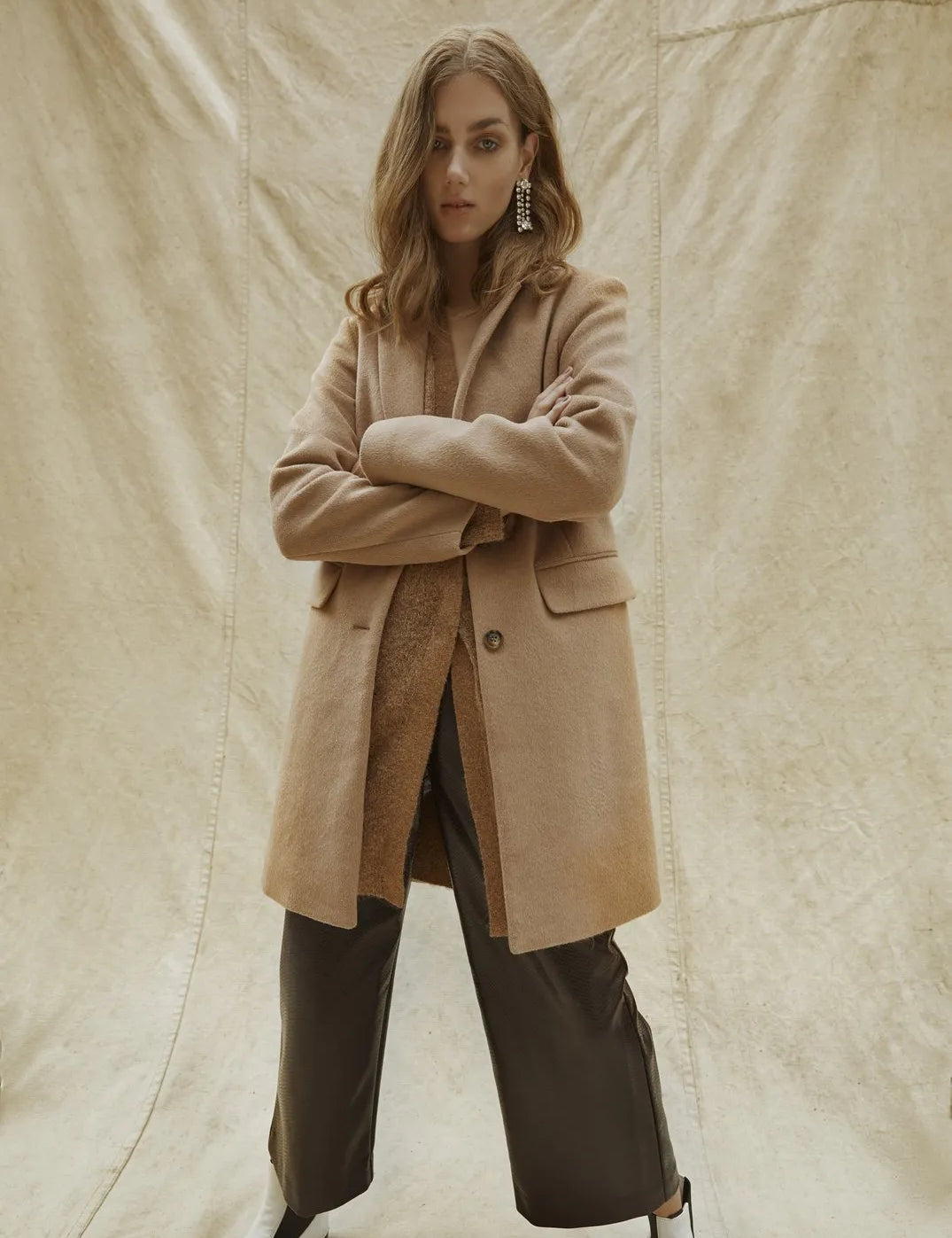 Abrigo IHALMA - ECRU