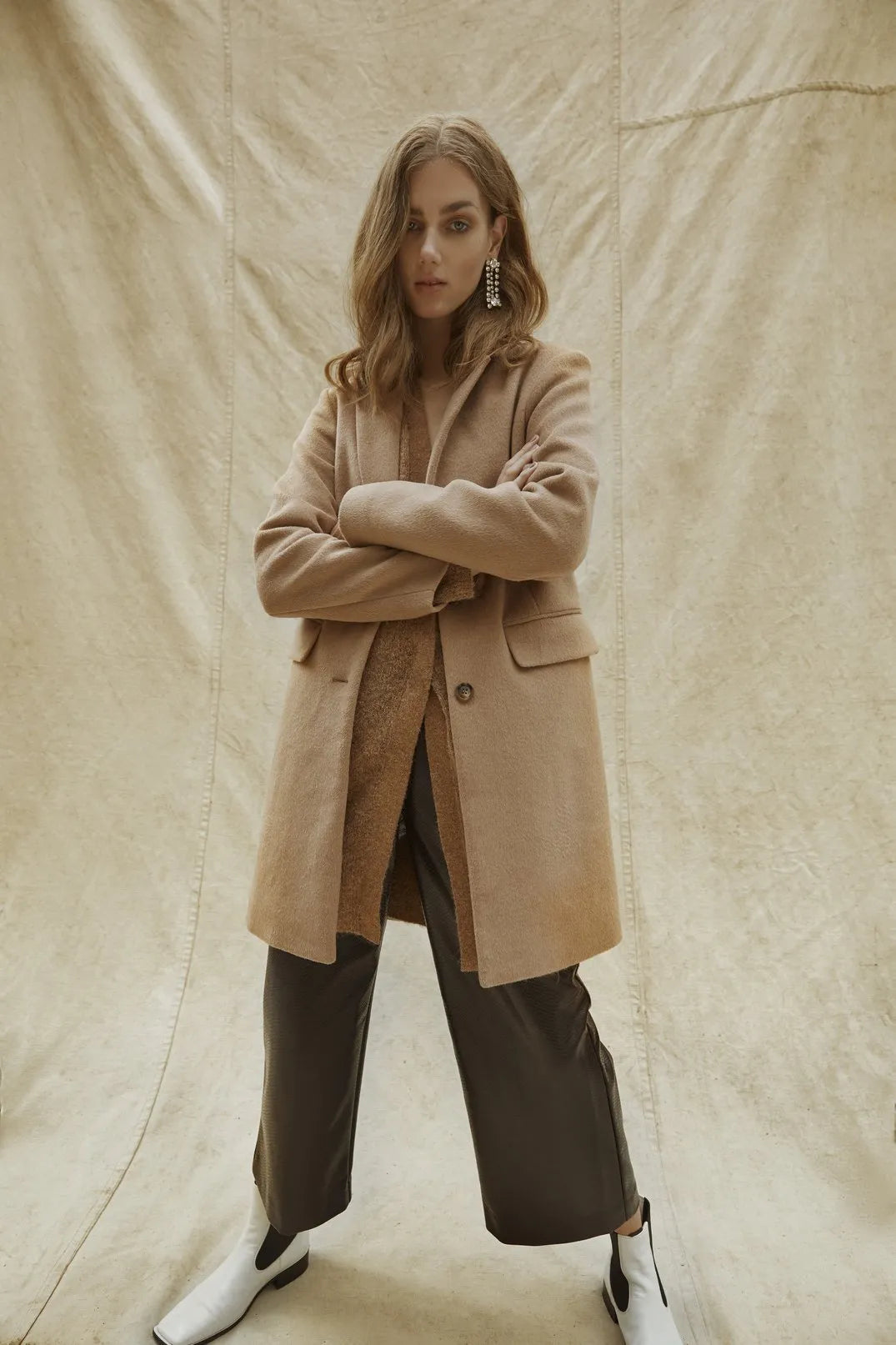 Abrigo IHALMA - ECRU