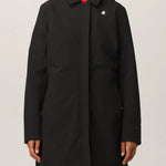 Abrigo Impermeable Mathy Bonded Black Pure Blue Maritime - ECRU