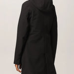 Abrigo Impermeable Mathy Bonded Black Pure Blue Maritime - ECRU