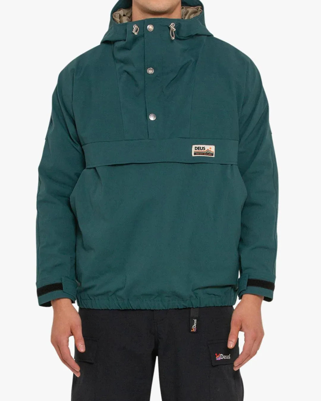 Anorak Sierra Trek Green - ECRU