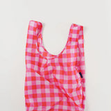Baggu estándar Check Magenta - ECRU