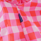 Baggu estándar Check Magenta - ECRU
