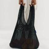 Baggu Rejilla Mesh Black - ECRU