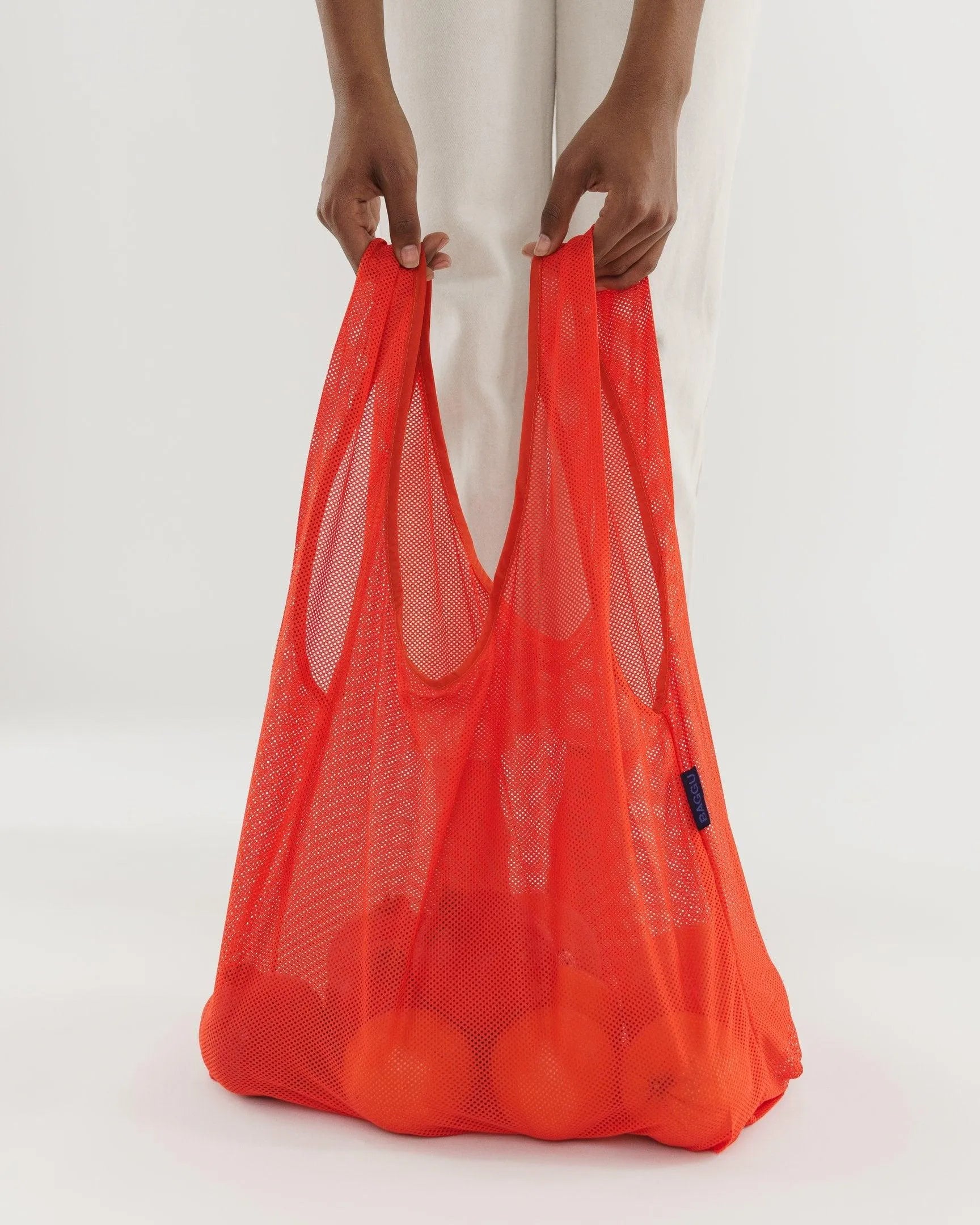 Baggu Rejilla Mesh Tomato - ECRU