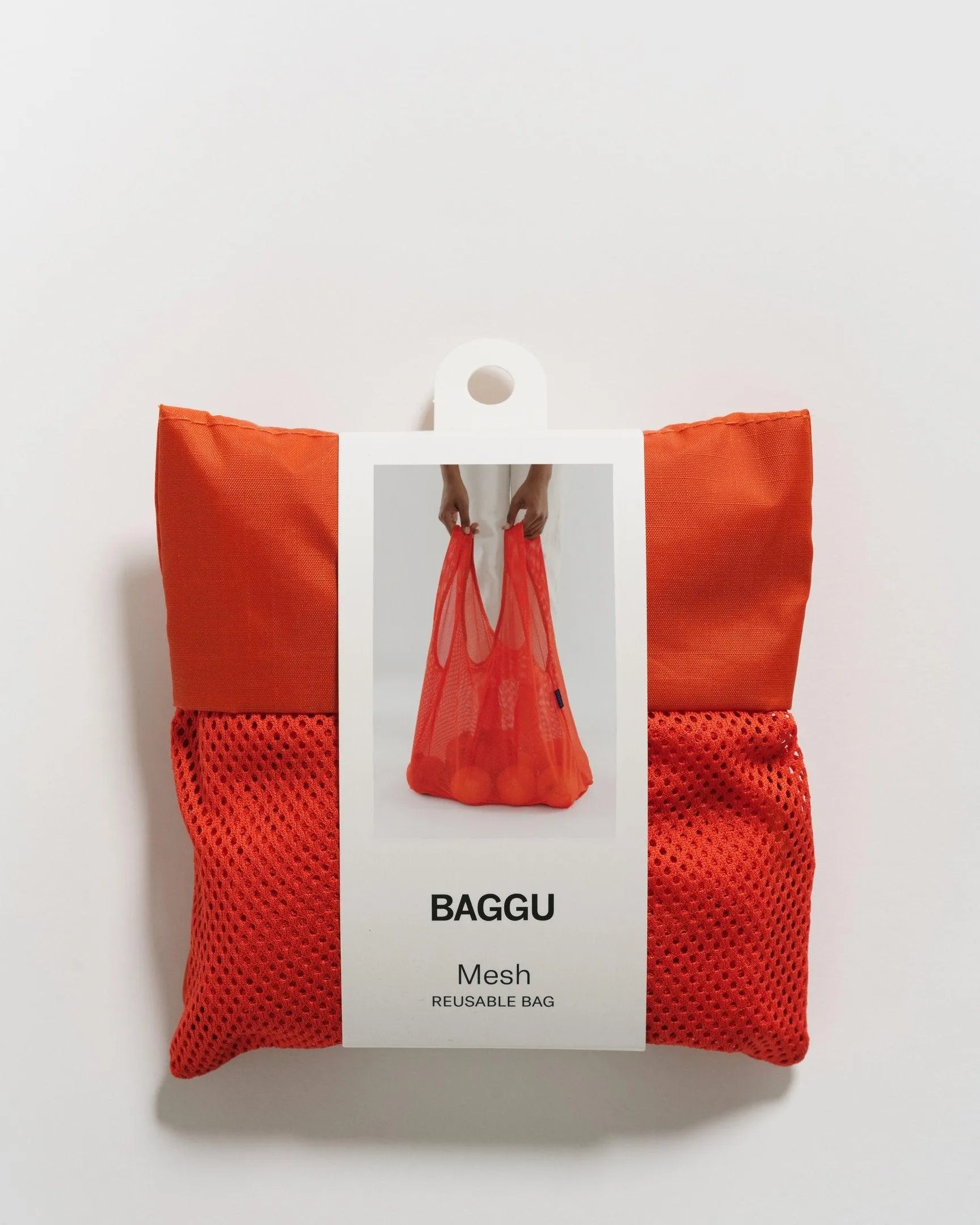 Baggu Rejilla Mesh Tomato - ECRU