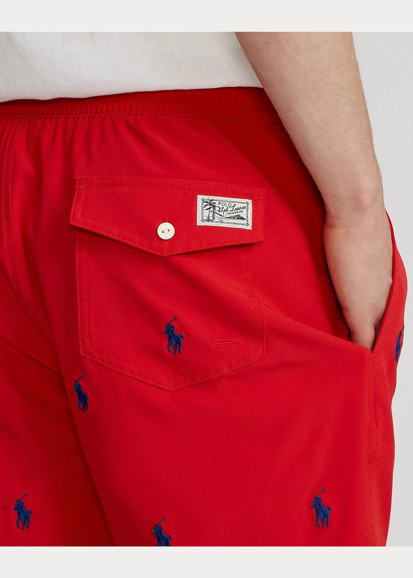 Bañador bermuda Traveler de 14 cm - ECRU