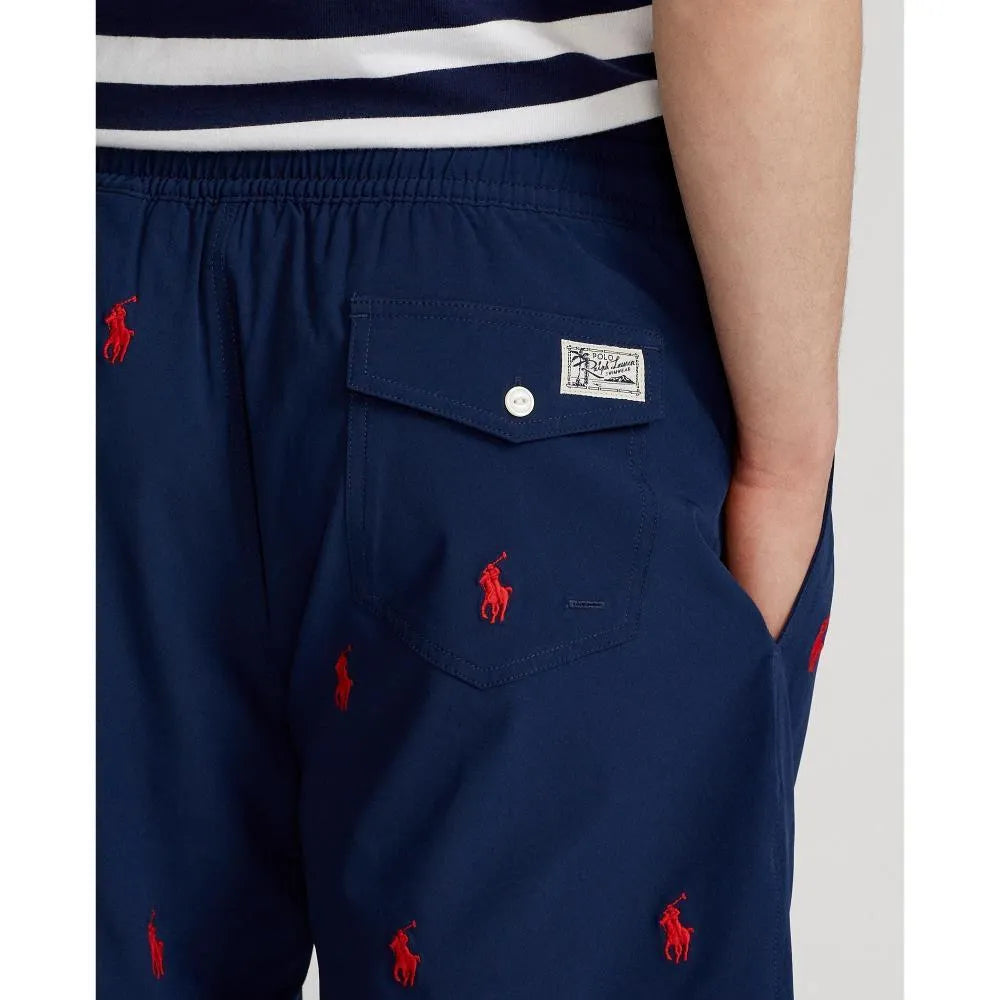 Bañador bermuda Traveler de 14 cm - ECRU