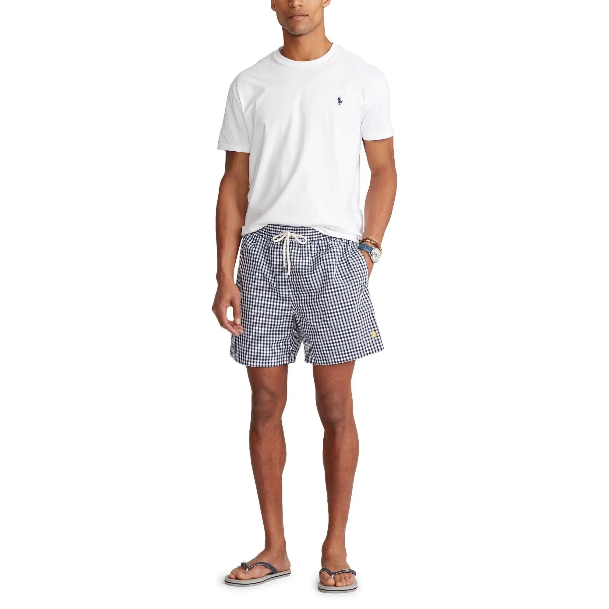 Bañador bermuda Traveler de 14,6 cm - ECRU