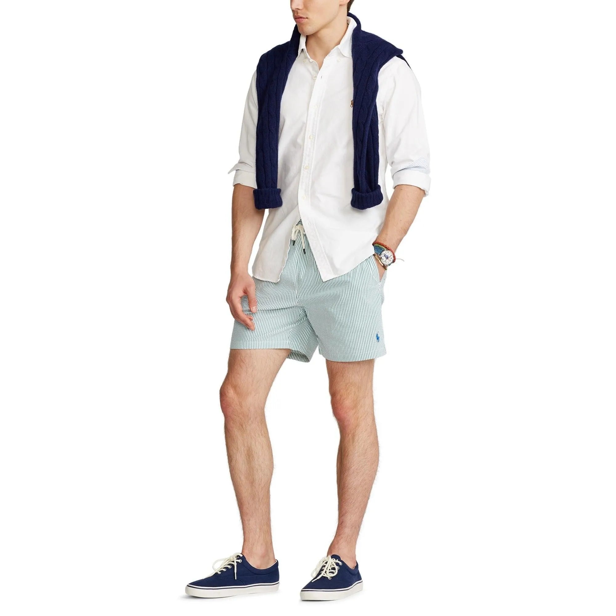 Bañador bermuda Traveler de 14,6 cm - ECRU