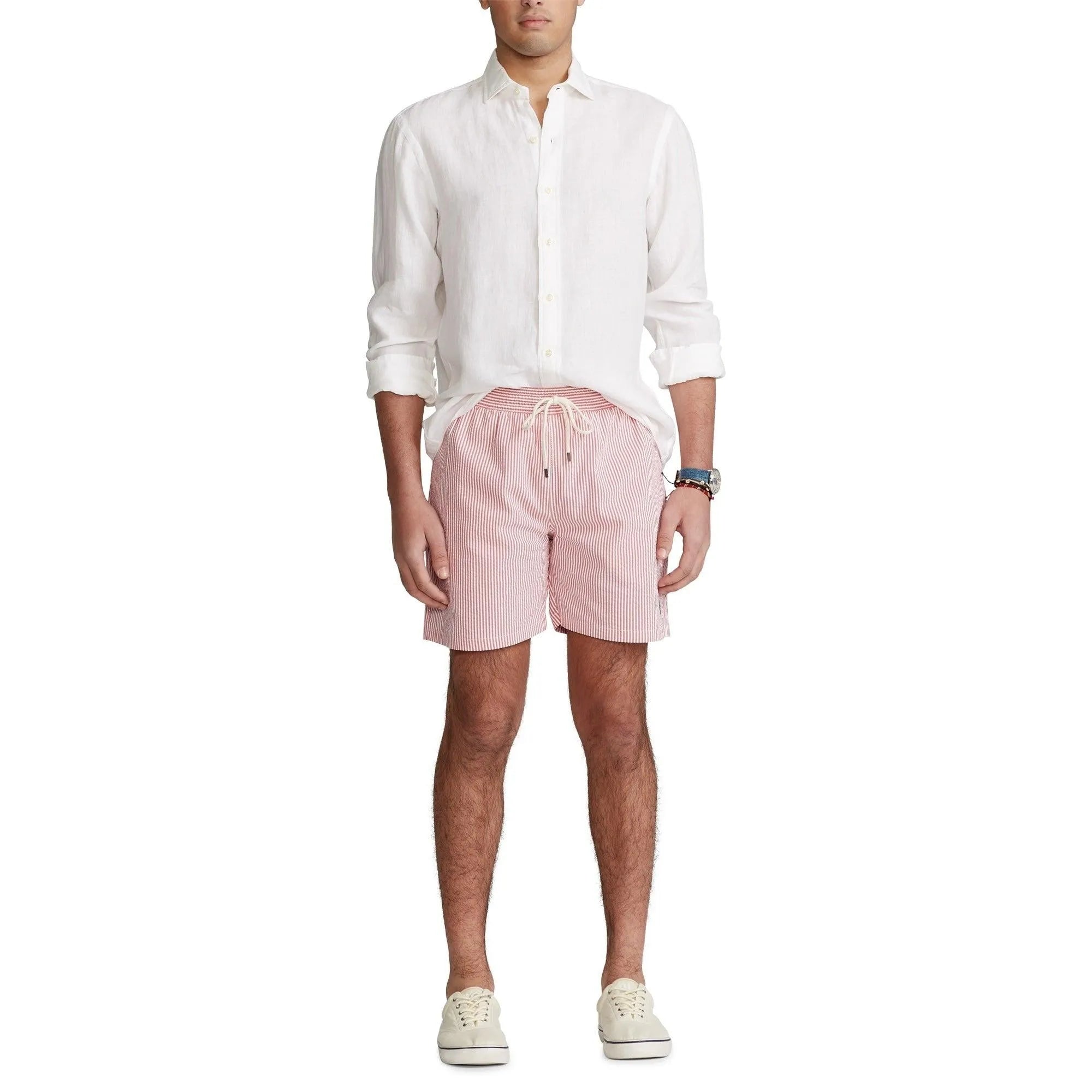 Bañador bermuda Traveler de 14,6 cm - ECRU