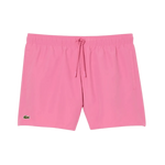 Bañador corto de hombre Lacoste secado rápido Rosa - ECRU