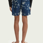 Bañador estampado de tamaño medio - ECRU