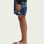 Bañador estampado de tamaño medio - ECRU