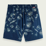 Bañador estampado de tamaño medio - ECRU