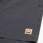 Bermuda Deus Ex Machina Sandbar Garment Dye Shadow Black - ECRU