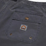 Bermuda Deus Ex Machina Sandbar Garment Dye Shadow Black - ECRU
