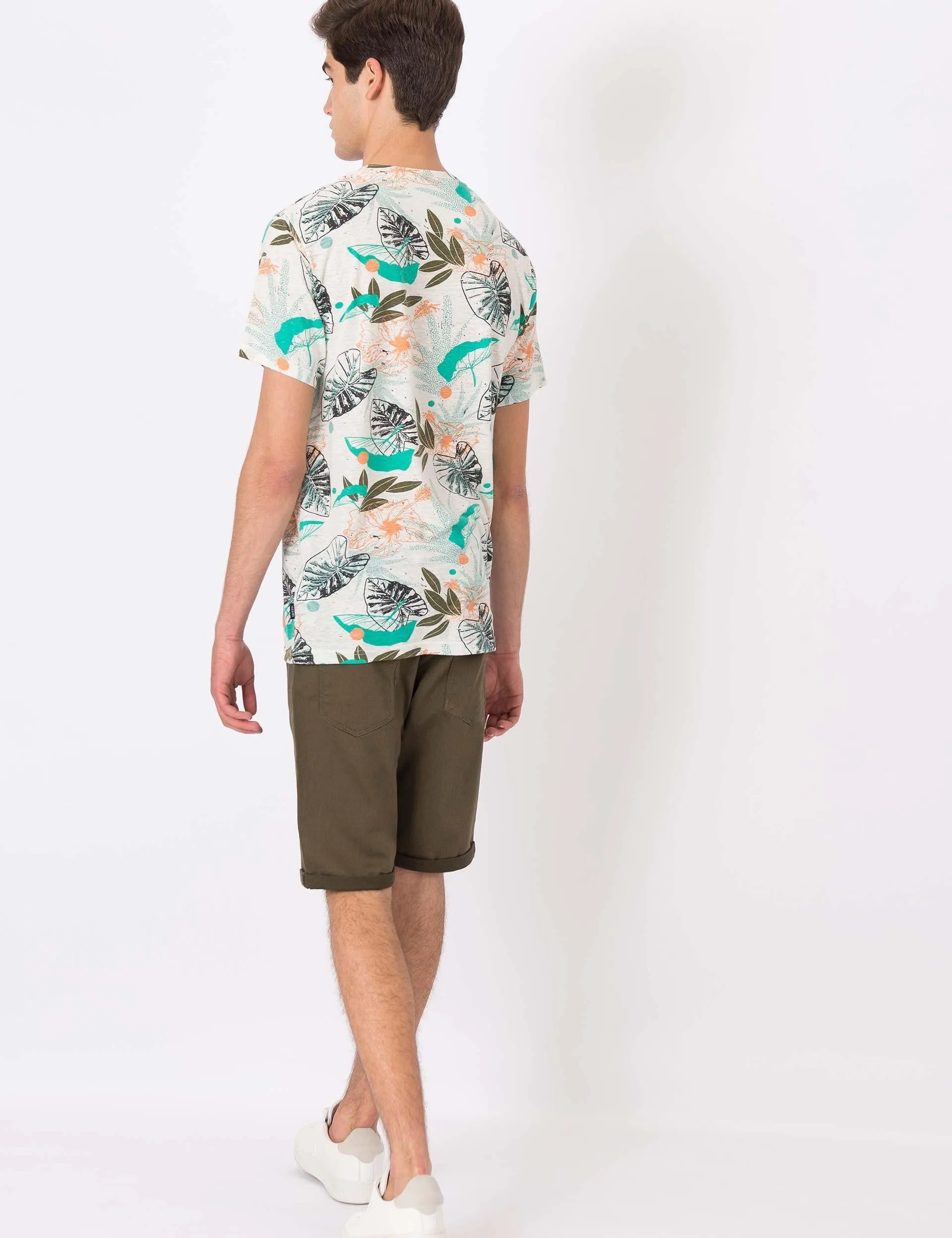 Bermuda Indigo Knit - ECRU