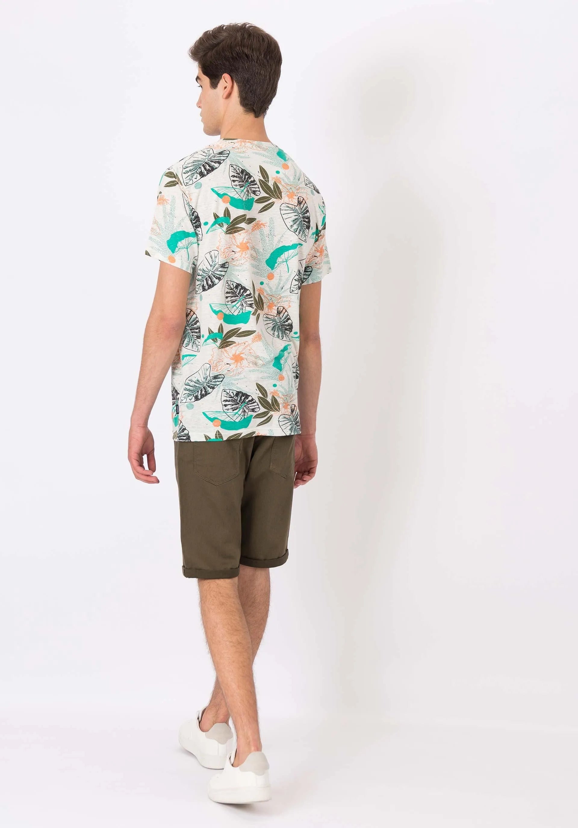 Bermuda Indigo Knit - ECRU