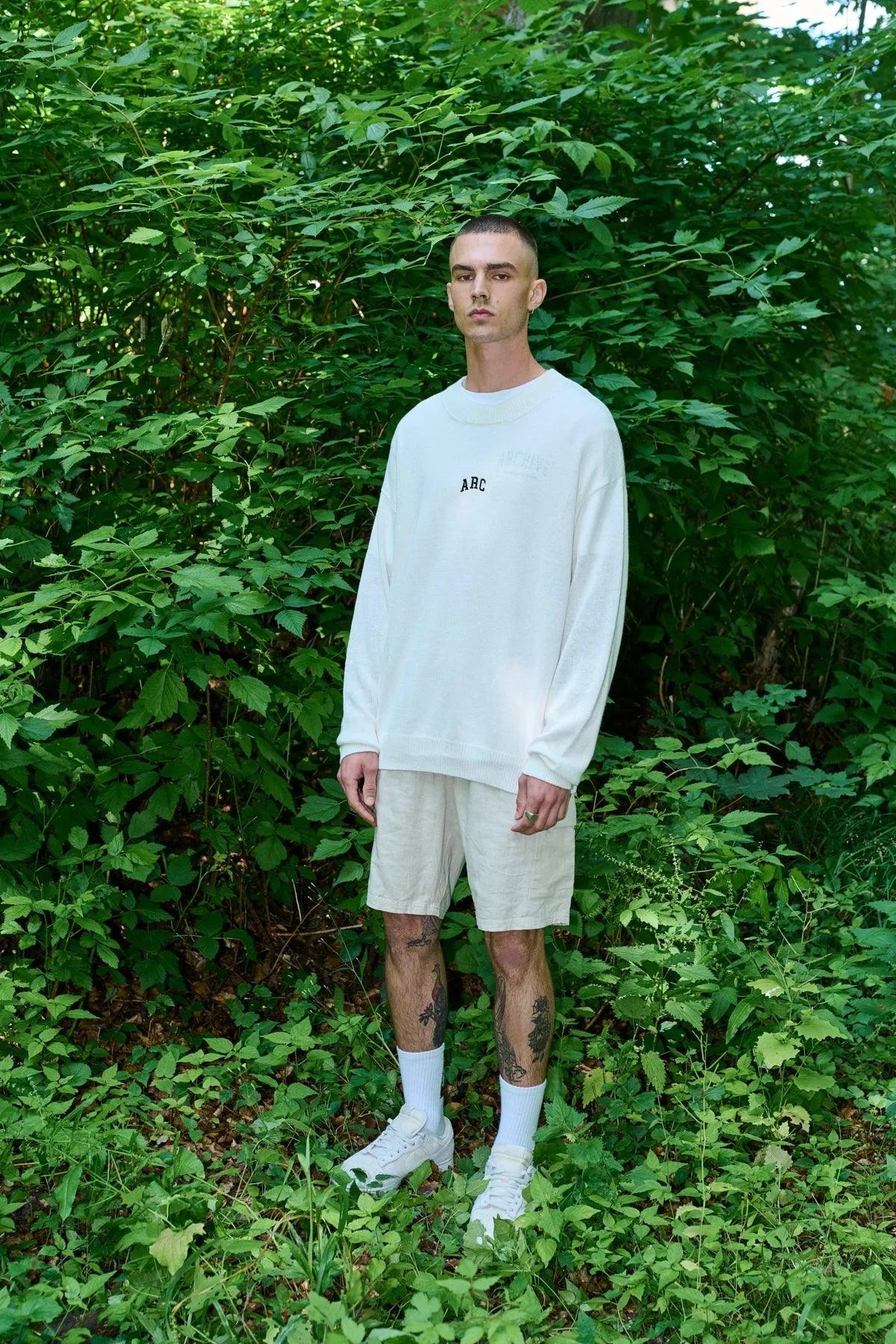 Bermuda !Solid Cargo Ferris Oatmeal - ECRU