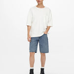 Bermuda Vaquera Avi - ECRU