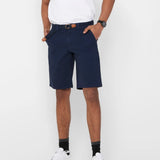 Bermudas de corte regular tipo chinos - ECRU