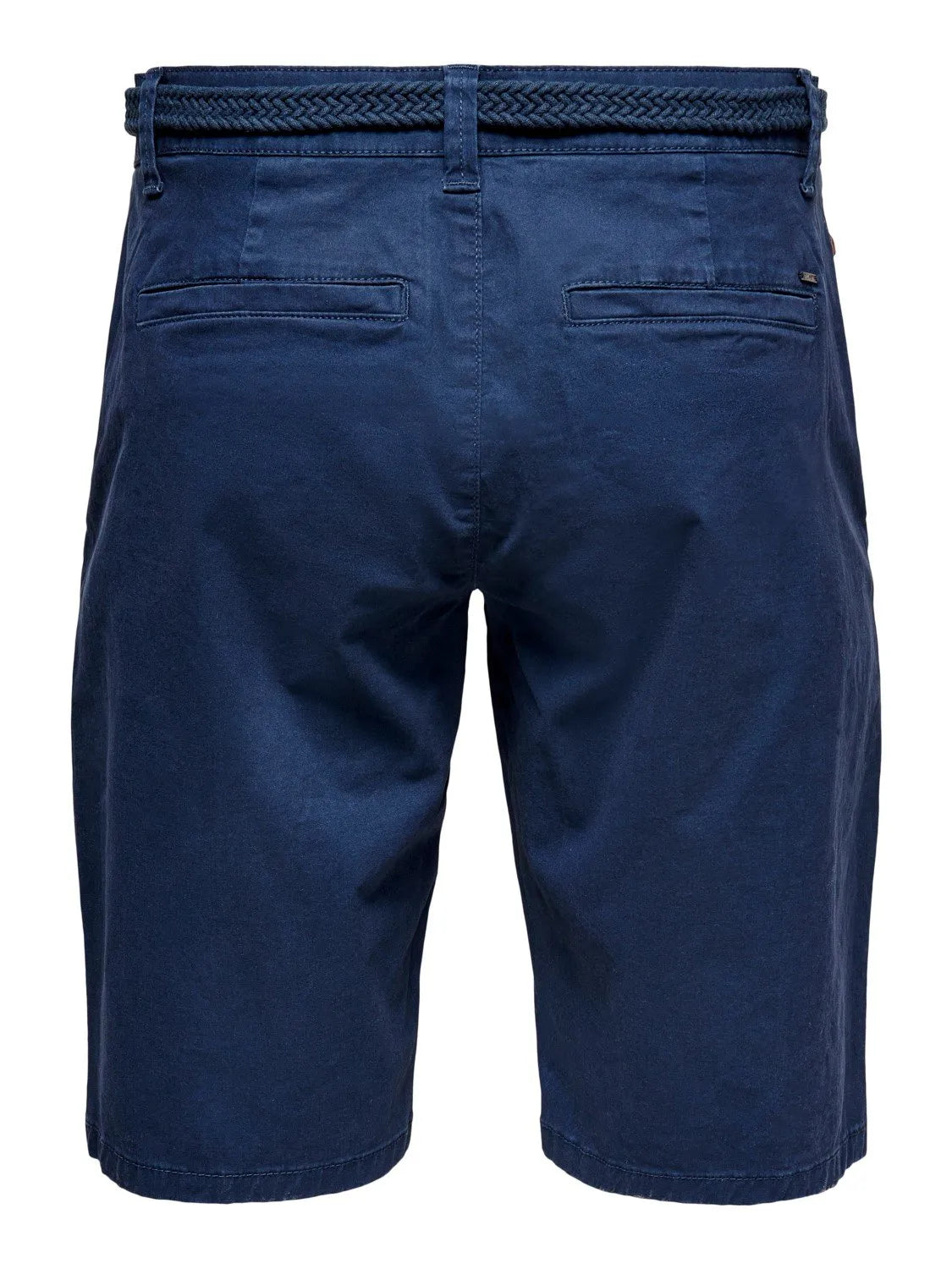 Bermudas de corte regular tipo chinos - ECRU