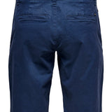 Bermudas de corte regular tipo chinos - ECRU