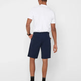 Bermudas de corte regular tipo chinos - ECRU