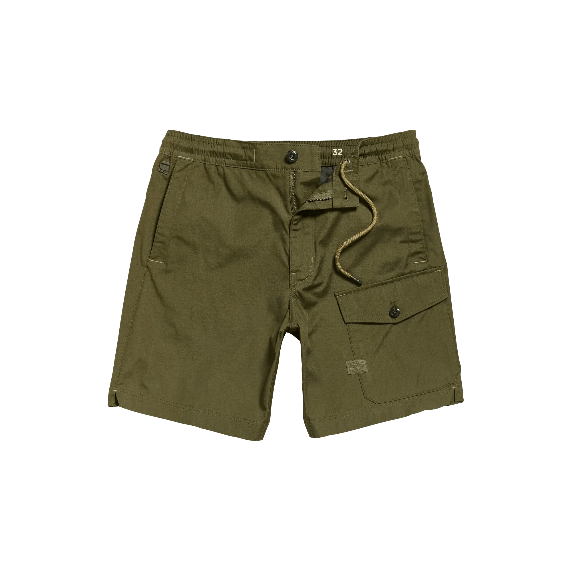 Bermudas Sport Trainer Shadow Olive - ECRU