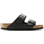 Birkenstock Arizona Birko-Flor Black Plantilla blanda - ECRU