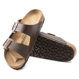Birkenstock Arizona Birko-Flor Dark Brown - ECRU
