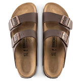 Birkenstock Arizona Birko-Flor Dark Brown - ECRU