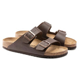 Birkenstock Arizona Birko-Flor Dark Brown - ECRU
