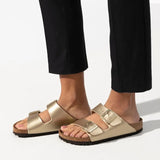 Birkenstock Arizona Birko-Flor Gold - ECRU