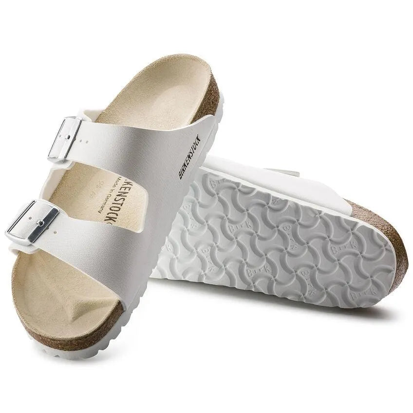 Birkenstock Arizona Birko-Flor White - ECRU
