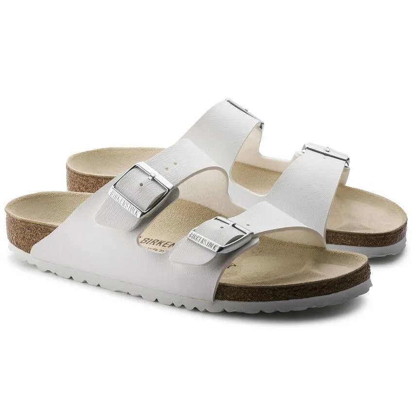 Birkenstock Arizona Birko-Flor White - ECRU