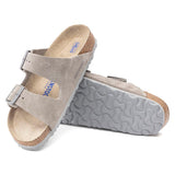 Birkenstock Arizona Plantilla Blanda Ante Stone Coin - ECRU