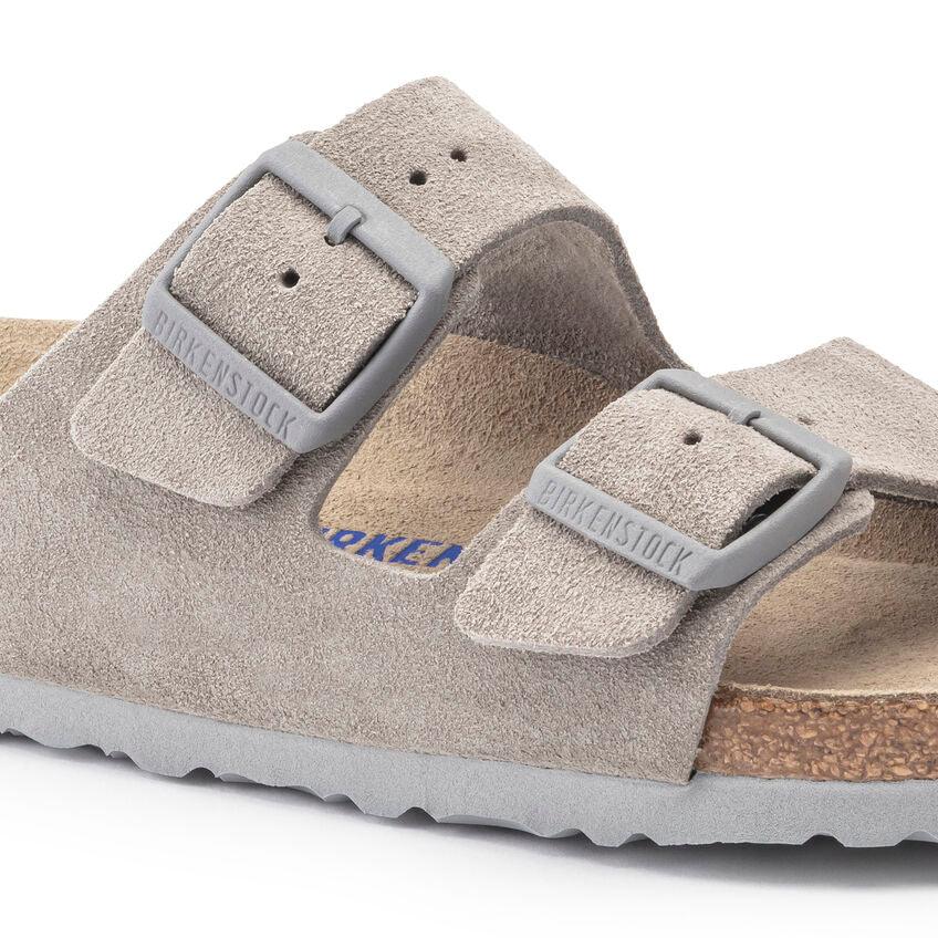 Birkenstock Arizona Plantilla Blanda Ante Stone Coin - ECRU