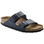 Birkenstock Arizona Plantilla blanda Birko-Flor Azul - ECRU