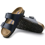 Birkenstock Arizona Plantilla blanda Birko-Flor Azul - ECRU
