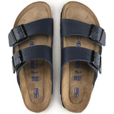 Birkenstock Arizona Plantilla blanda Birko-Flor Azul - ECRU