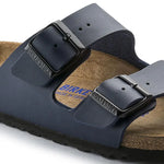 Birkenstock Arizona Plantilla blanda Birko-Flor Azul - ECRU