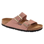 Birkenstock Arizona Plantilla Blanda Piel nubuc Old Rose - ECRU