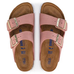 Birkenstock Arizona Plantilla Blanda Piel nubuc Old Rose - ECRU